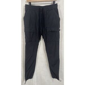 Pacsun Pants Women's M Black Cargo‎ Casual Pockets Drawstring Joggers